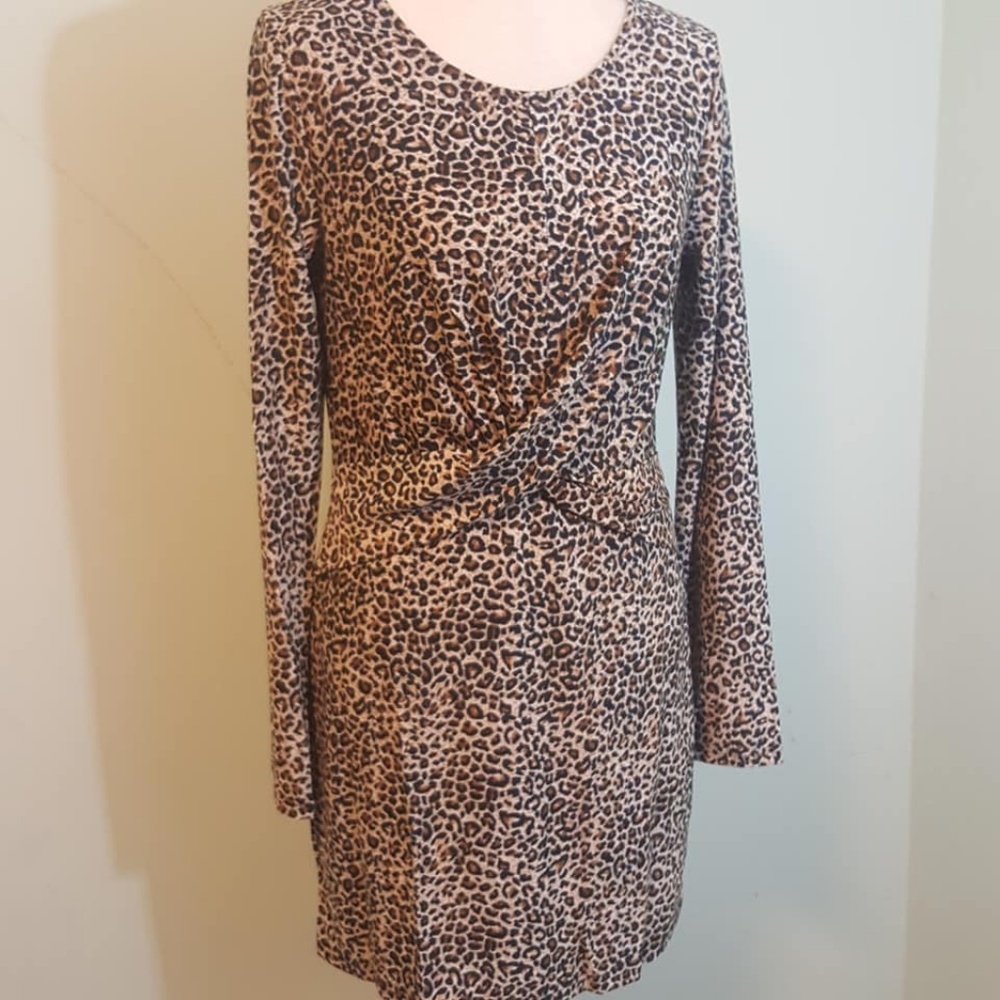 Cheetah bodycon dress